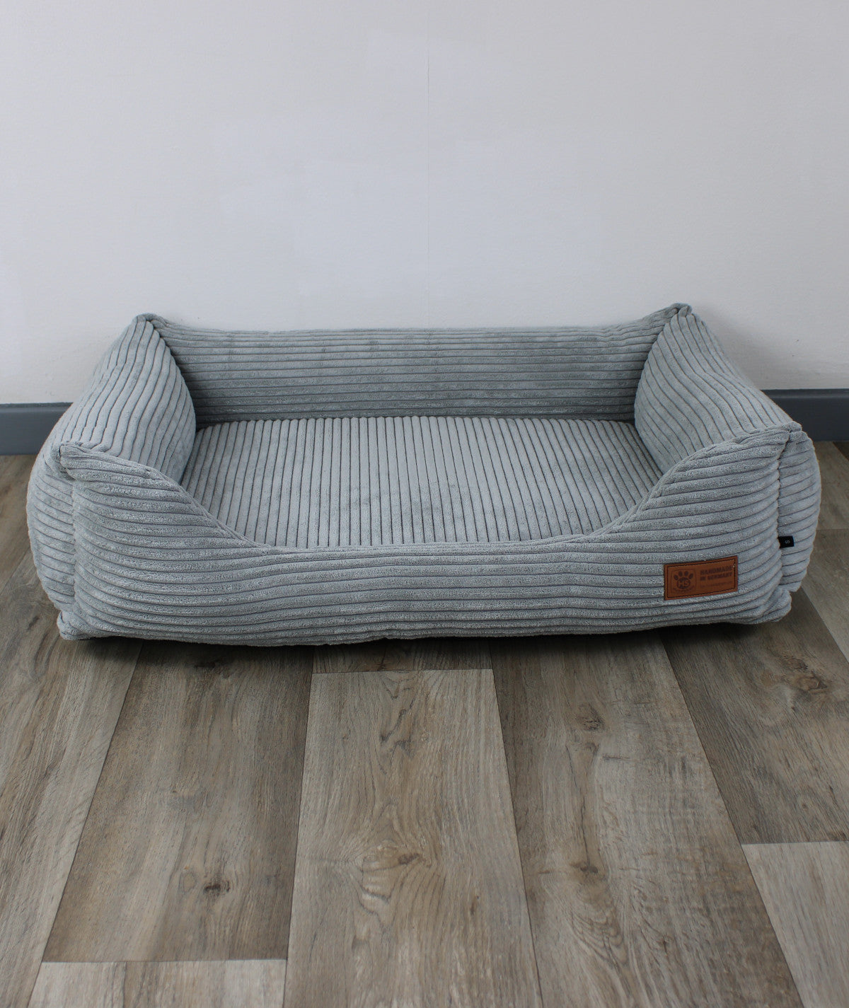 Dog bed cuddle bed deluxe cord with entry orthopedic
