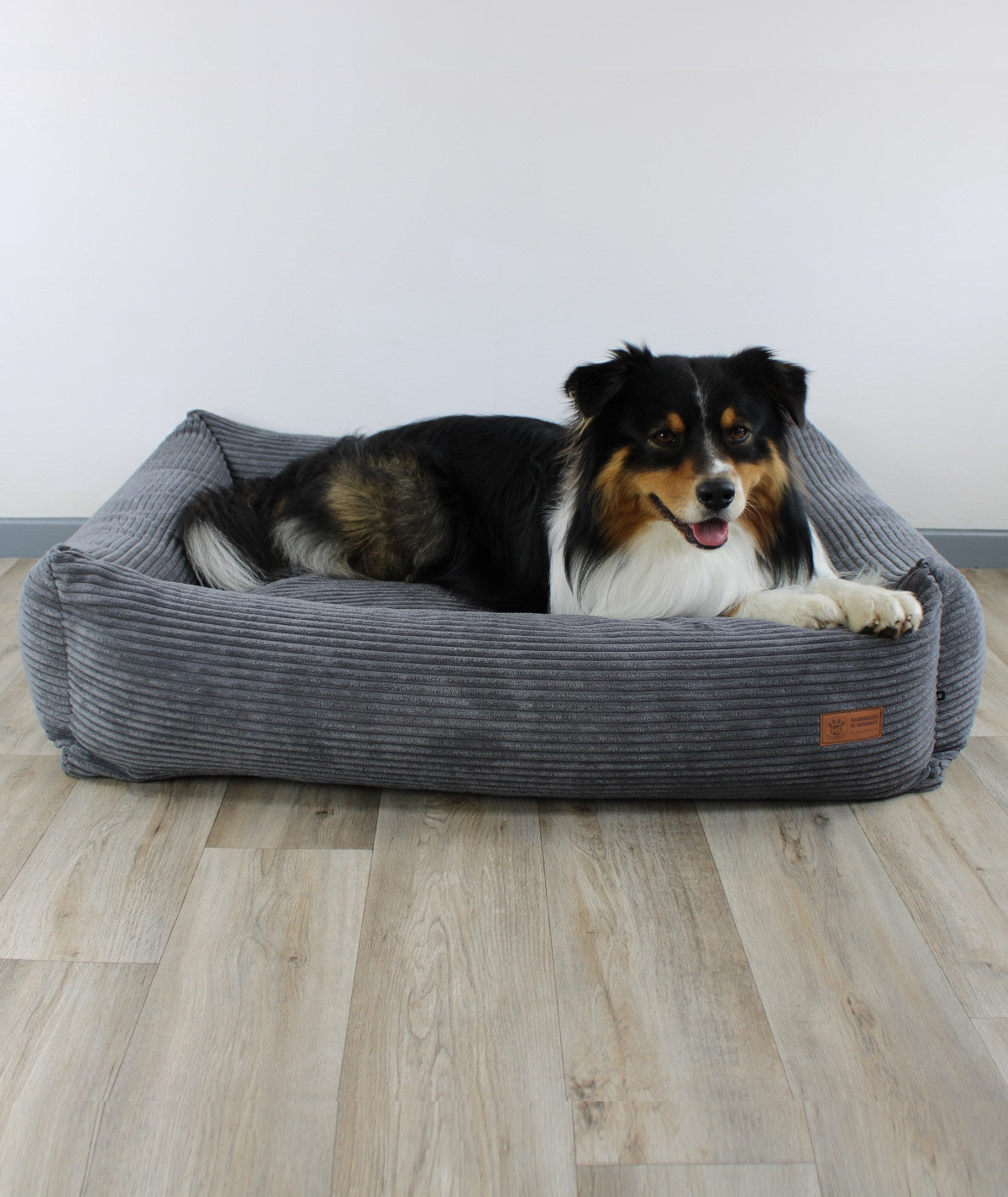 Hundebett Kuschelbett Deluxe Cord orthopädisch