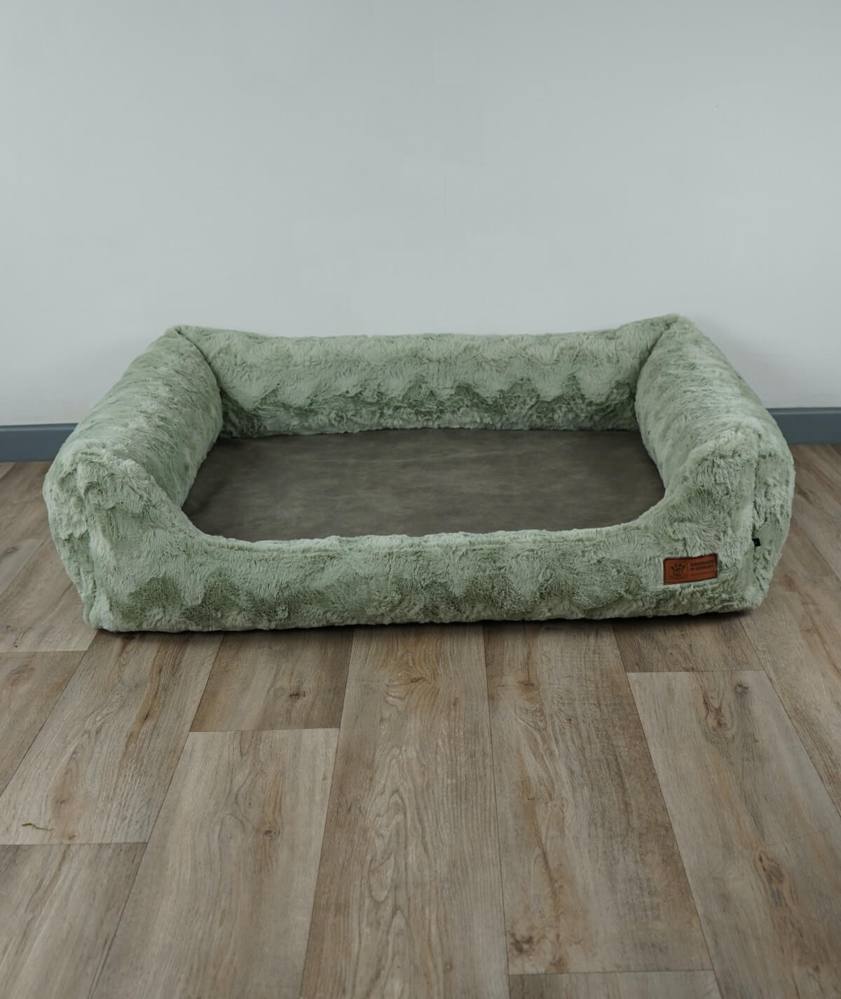 Dog bed cuddle bed deluxe with entry orthopedic