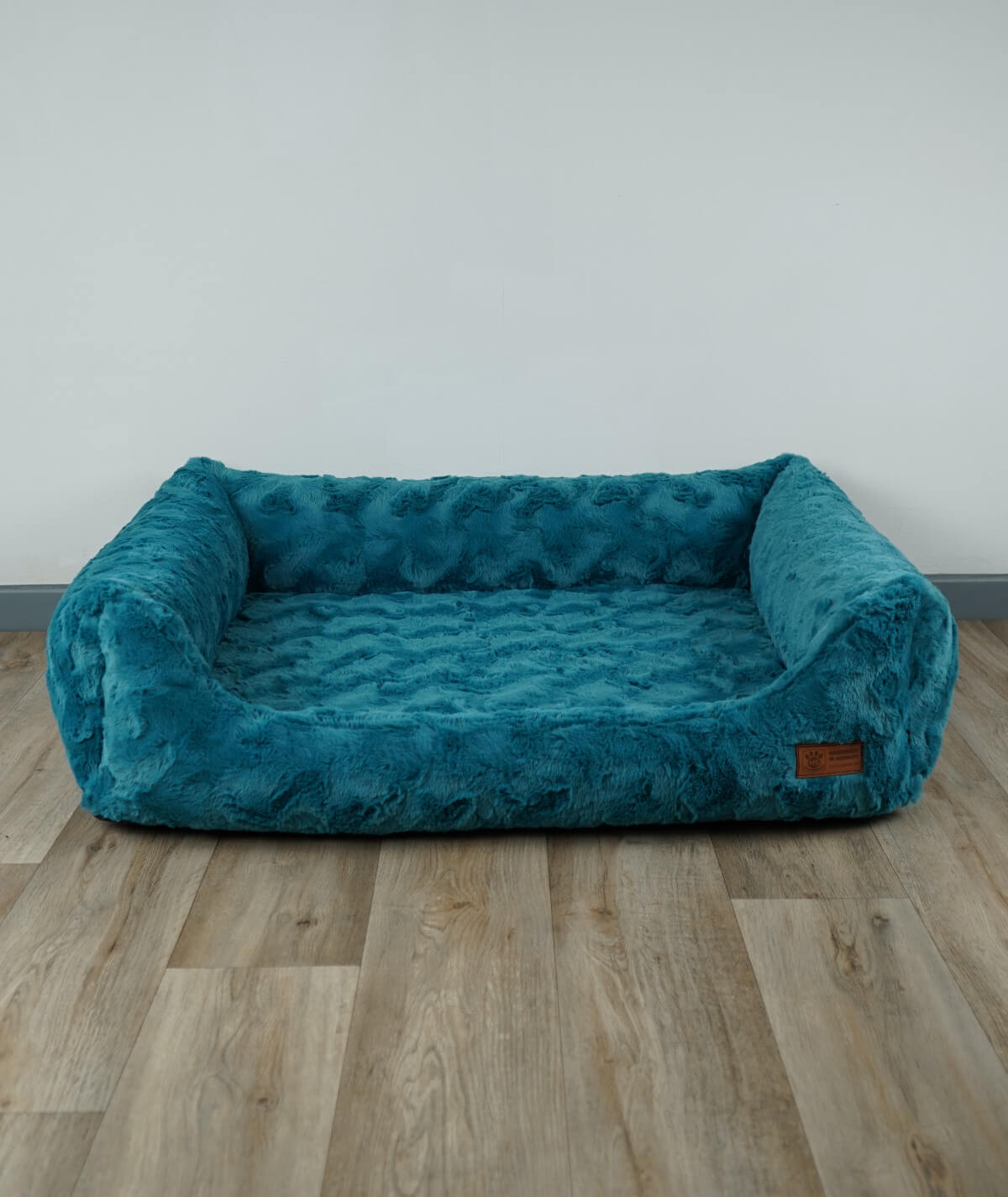 Dog bed cuddle bed deluxe with entry orthopedic
