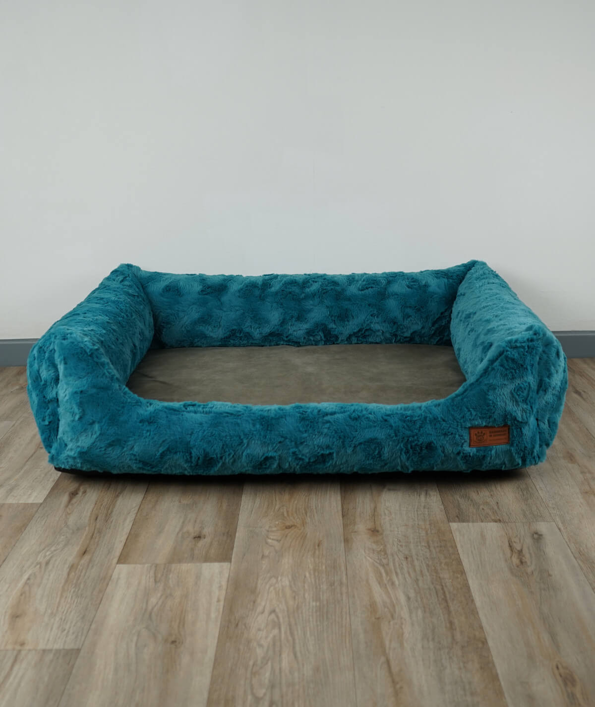 Dog bed cuddle bed deluxe with entry orthopedic