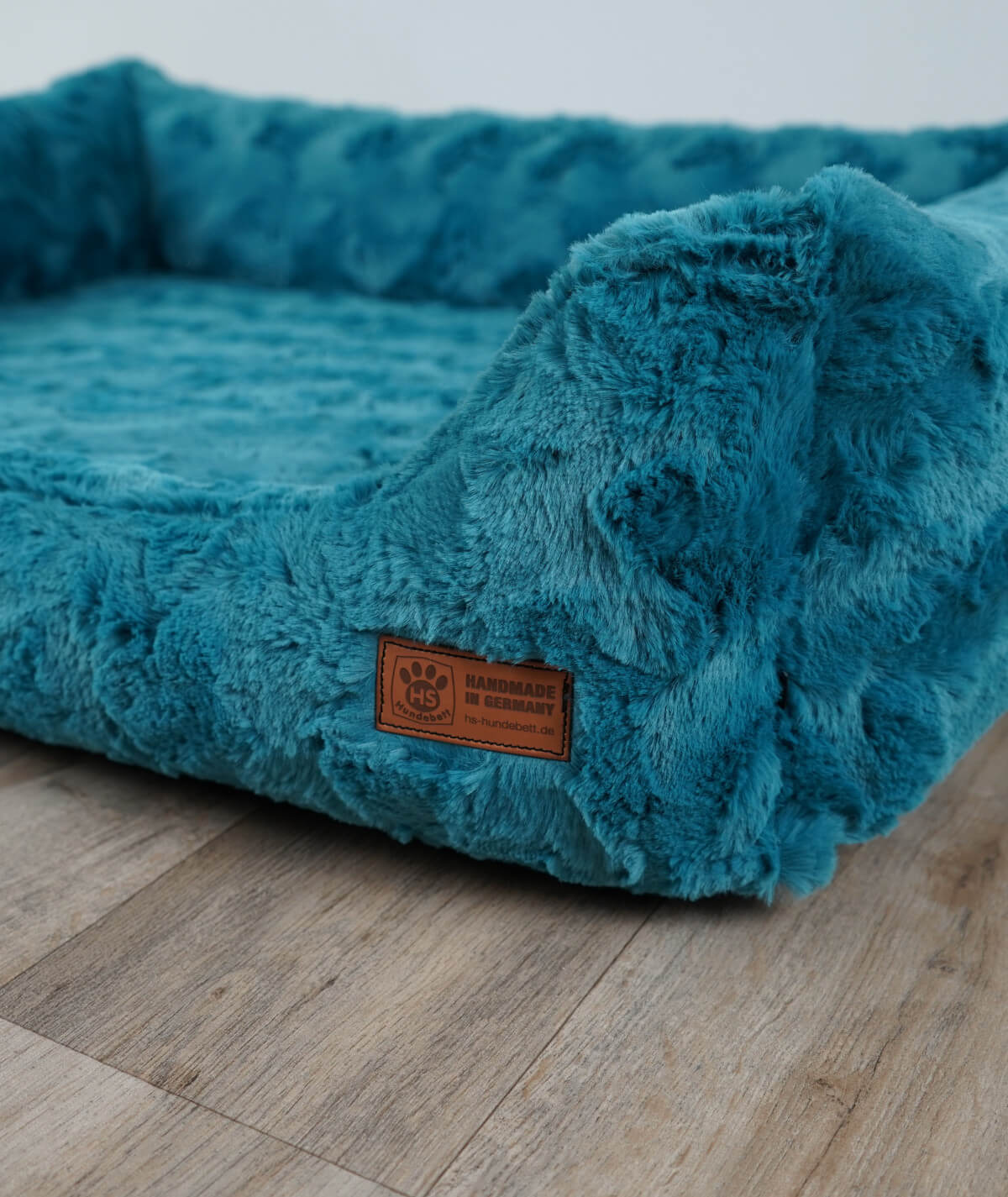 Dog bed cuddle bed deluxe with entry orthopedic