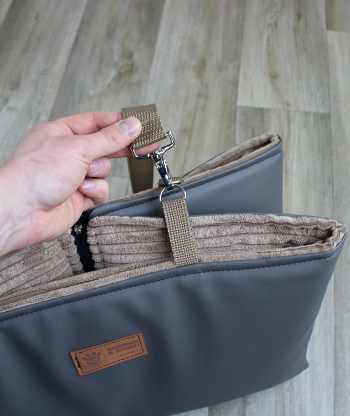 Elegante Outdoor-Tasche für unterwegs