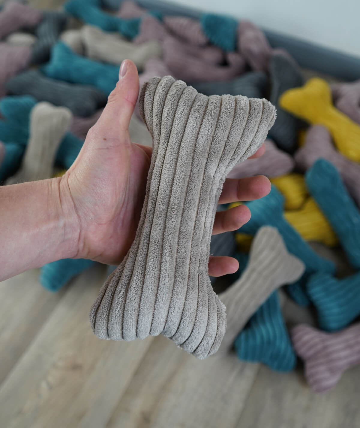 Spielzeugknochen aus Cord S 20cm