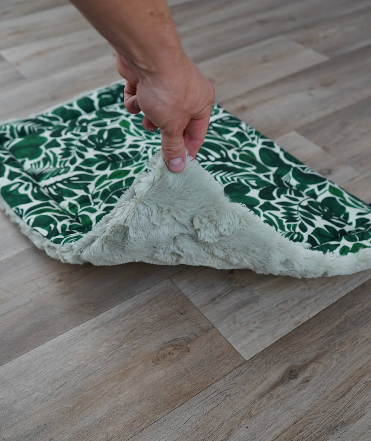 Cotton summer blanket with filling