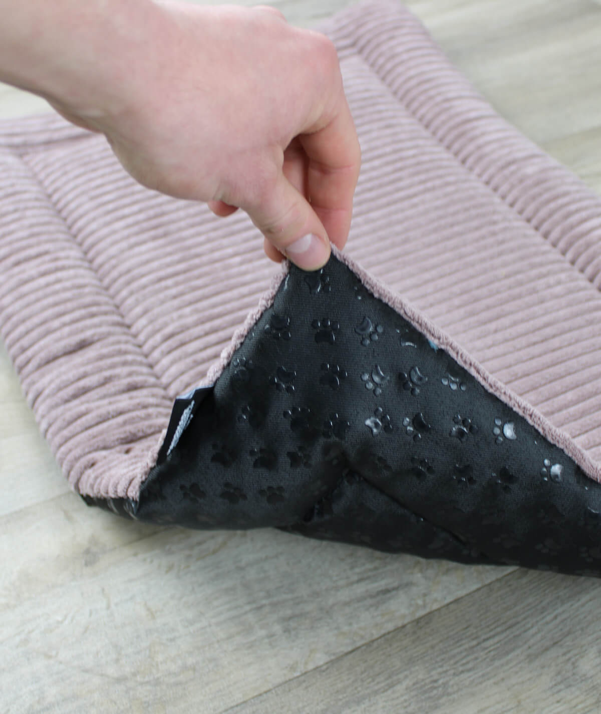 Hondendeken corduroy met antislip en vulling