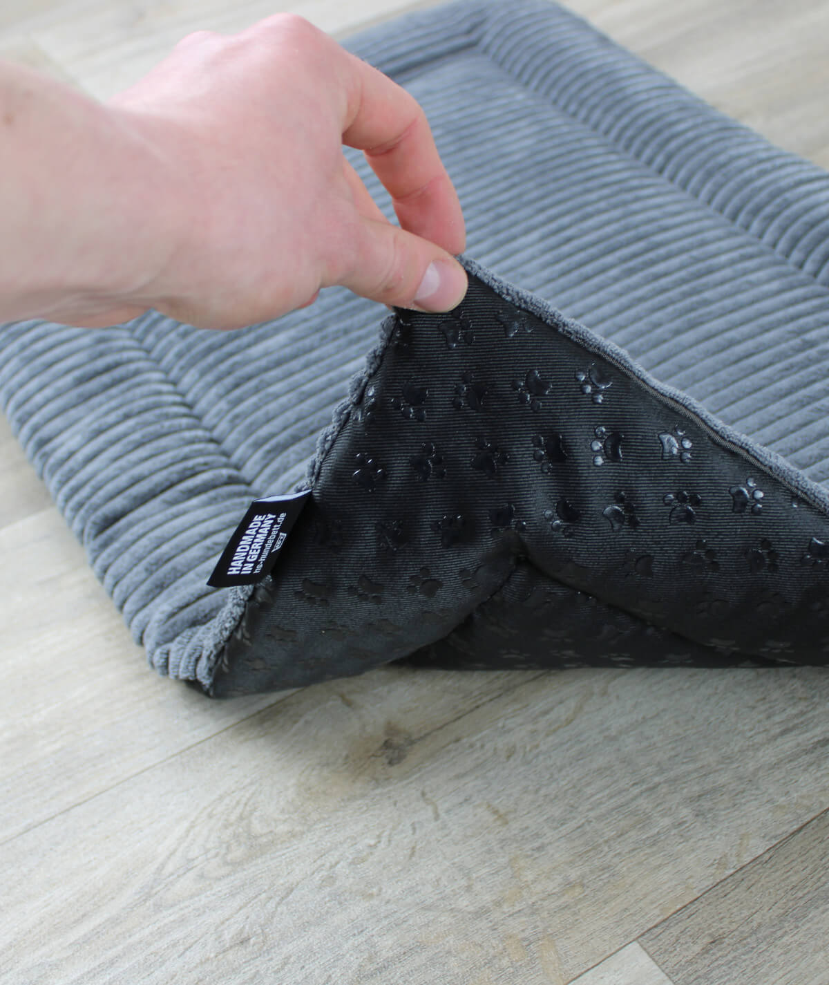 Hondendeken corduroy met antislip en vulling