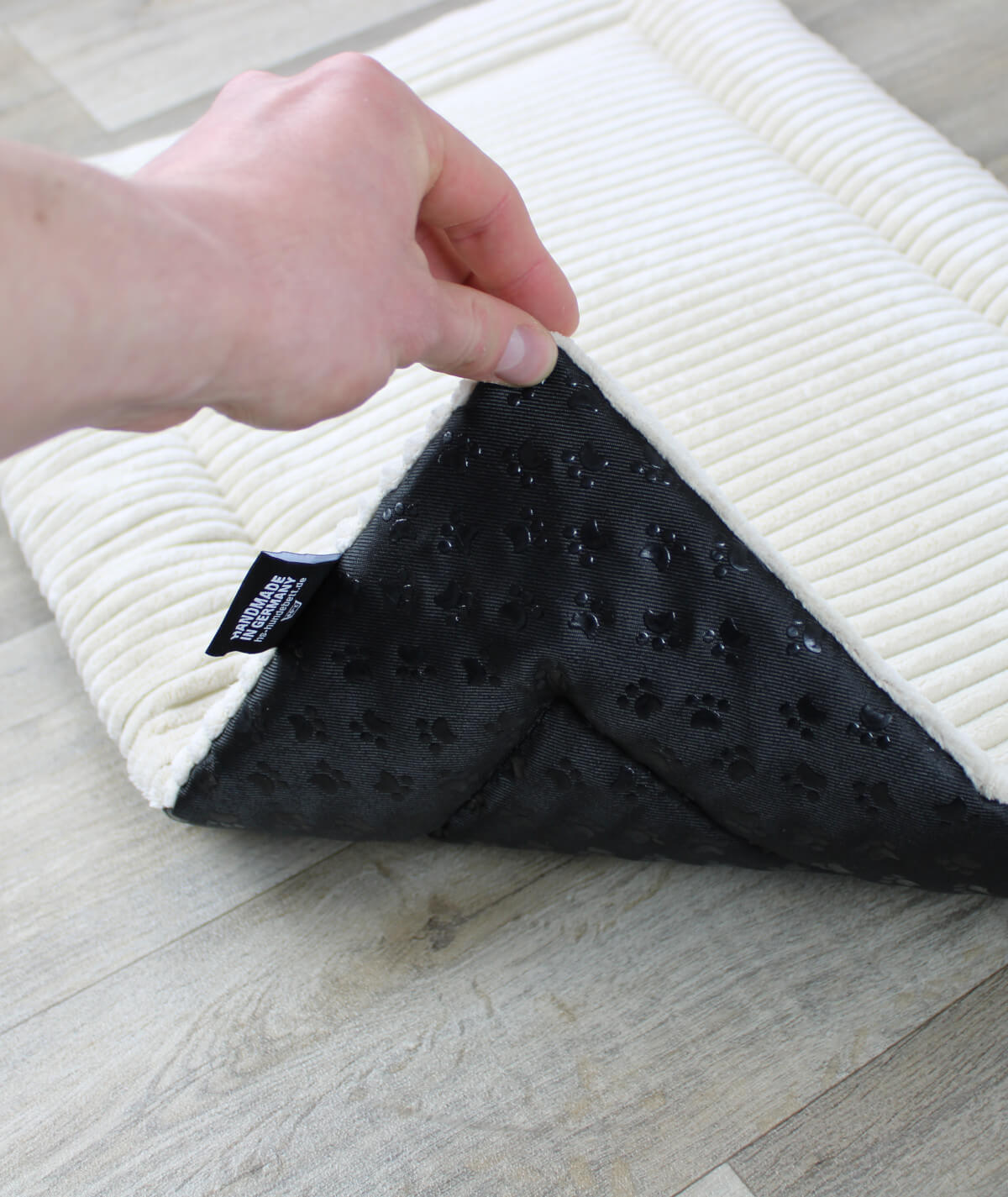 Hondendeken corduroy met antislip en vulling