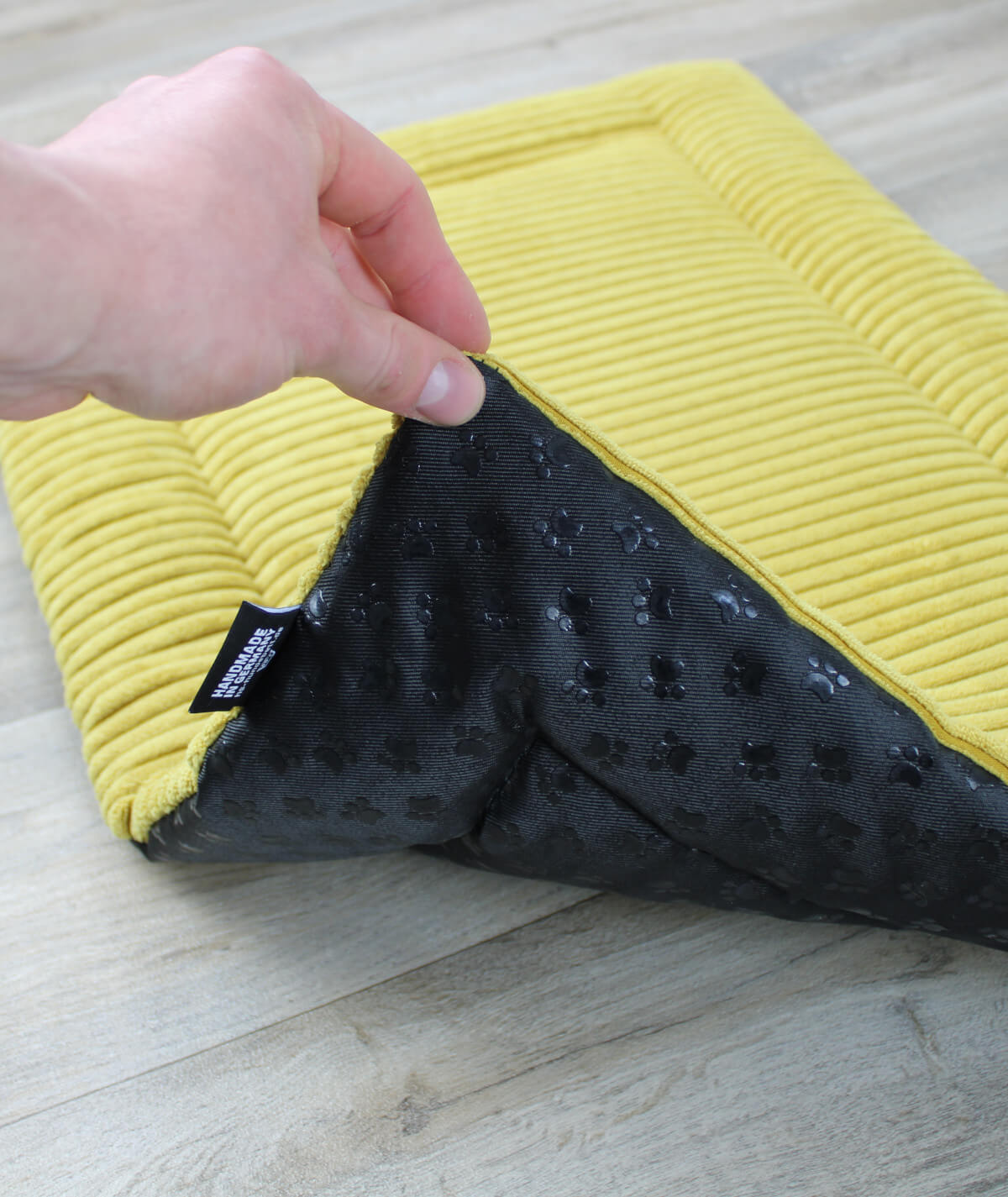 Hondendeken corduroy met antislip en vulling