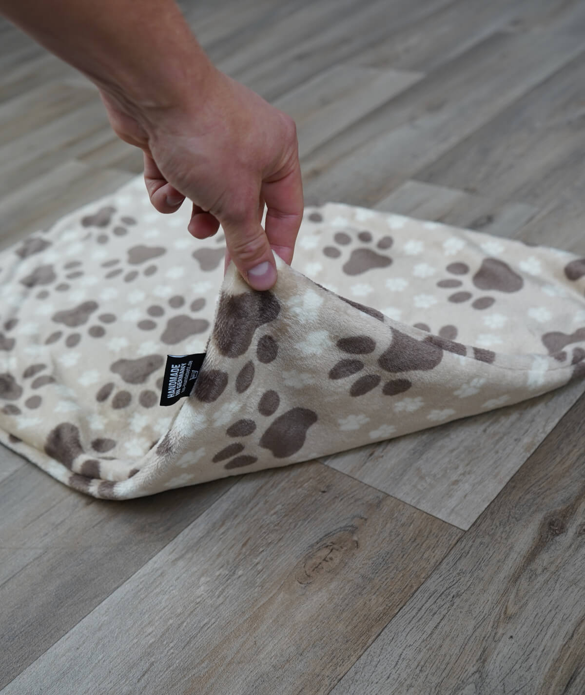 Hundedecke aus Motiv-Fleece ohne Füllung – weich, flexibel & waschbar