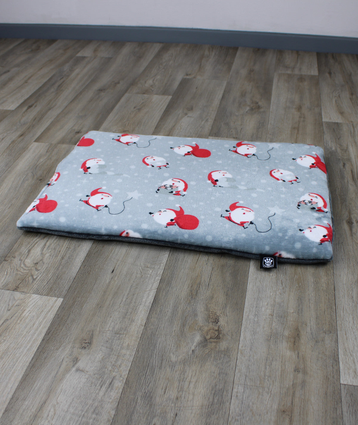 Weihnachtsdecke mit Füllung