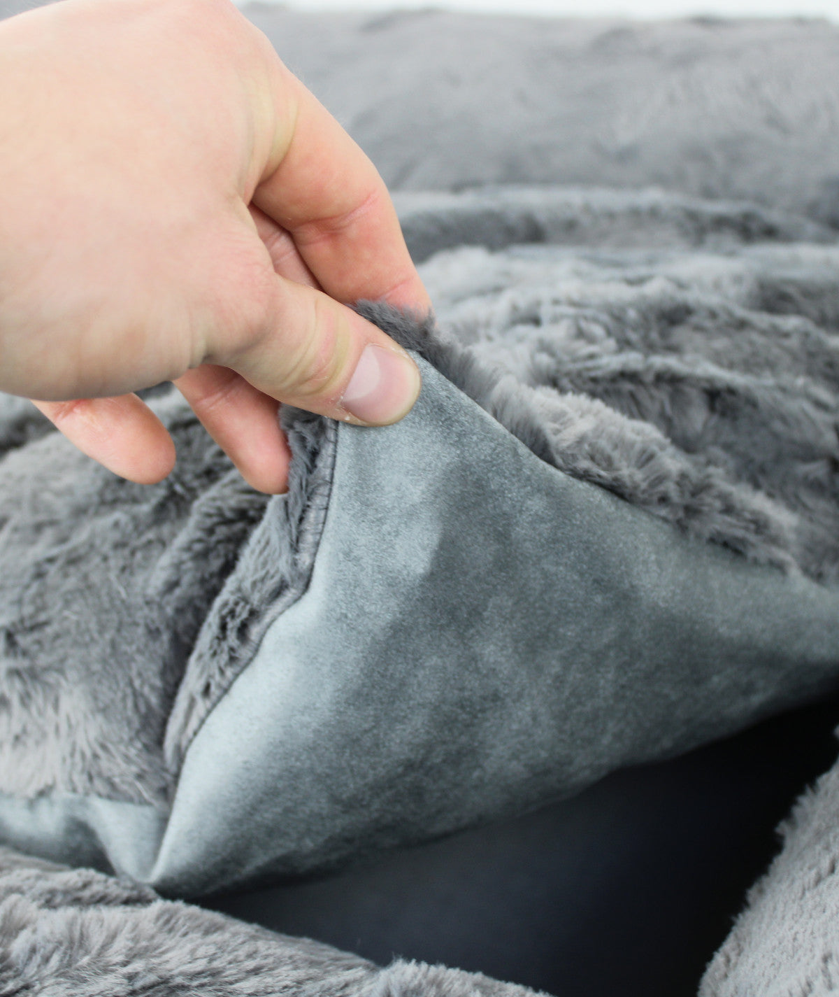 Dog bed cuddle bed deluxe orthopedic