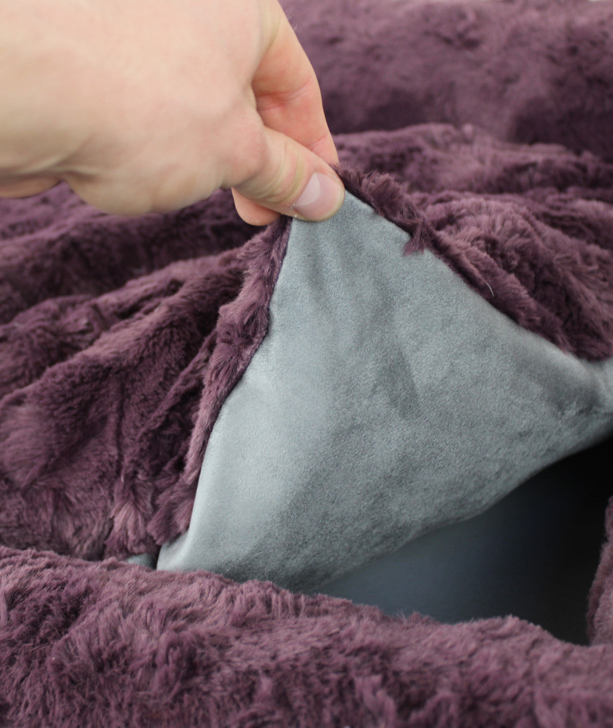 Dog bed cuddle bed deluxe orthopedic