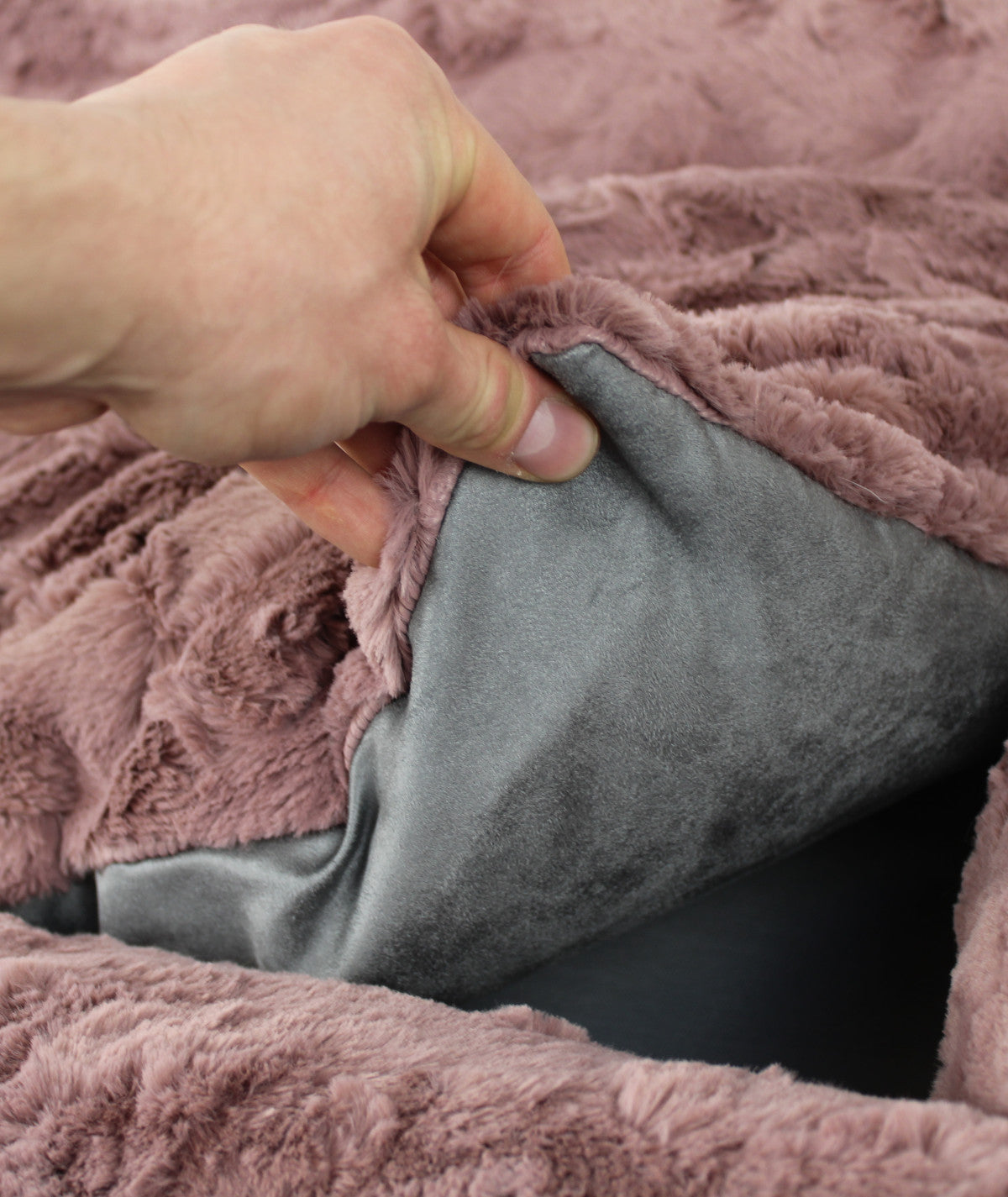 Dog bed cuddle bed deluxe orthopedic