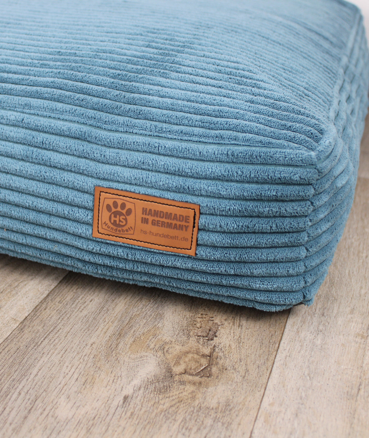 Deluxe lying cushion orthopedic dog bed corduroy and upholstery fabric