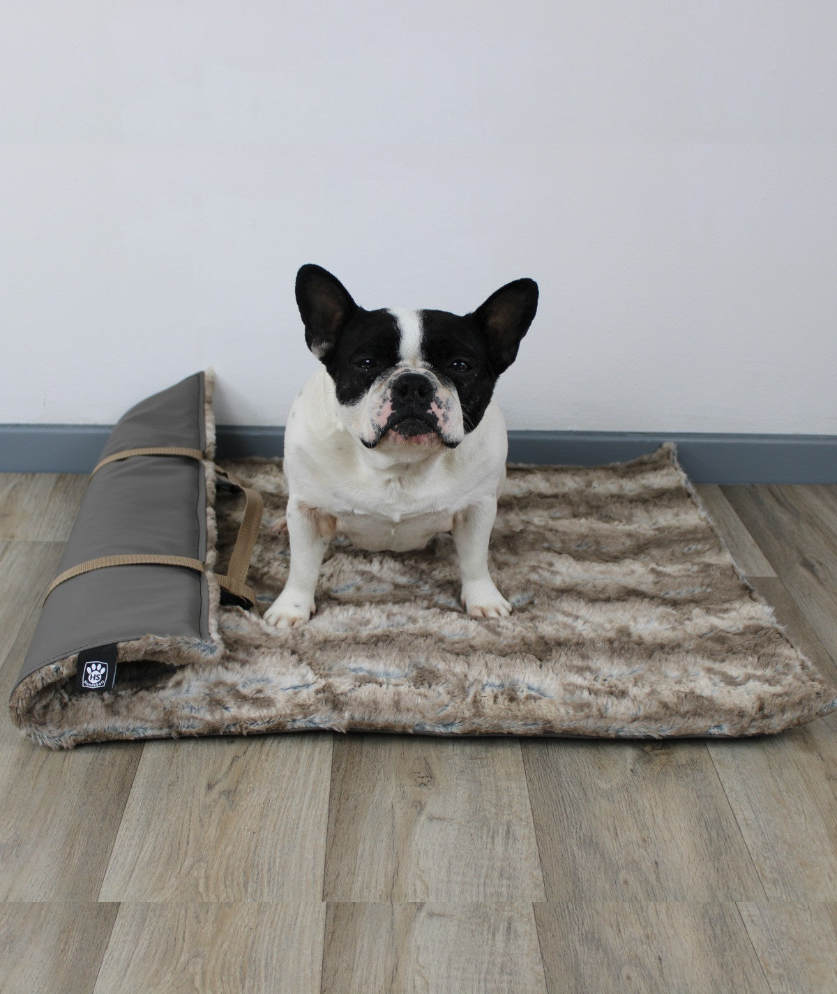Rollbare Outdoor-Hundedecke für unterwegs