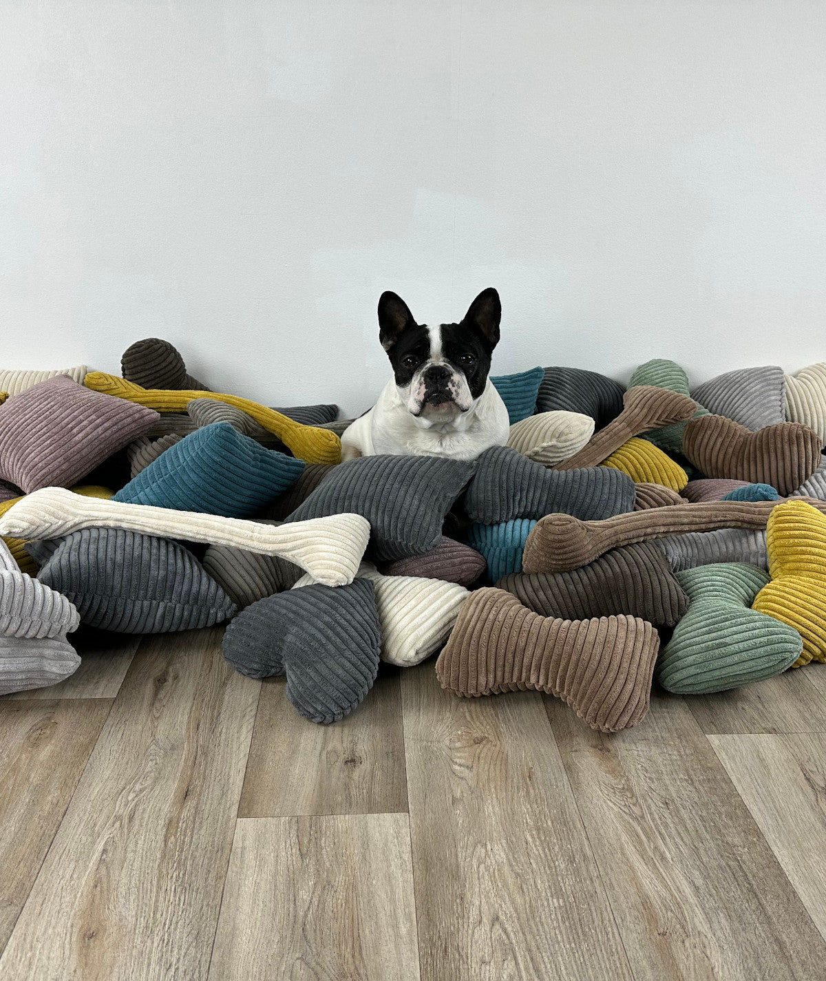 Spielzeug Schüttelknochen aus Cord