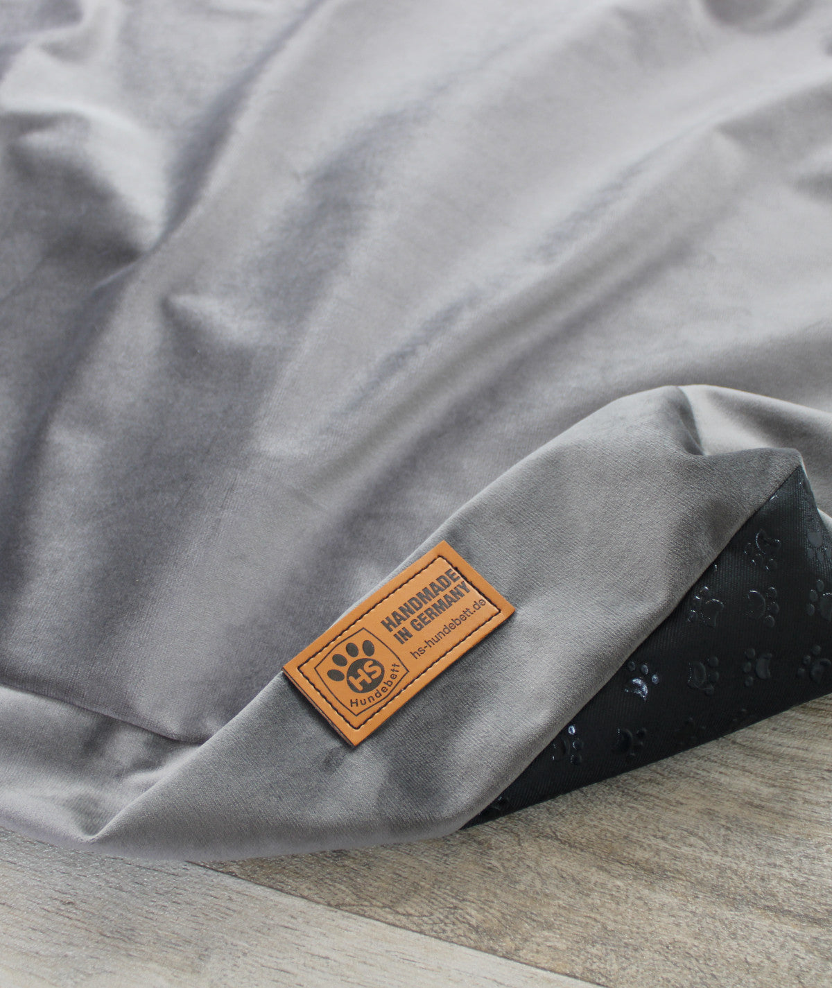 Deluxe lying cushion orthopedic dog bed corduroy and upholstery fabric