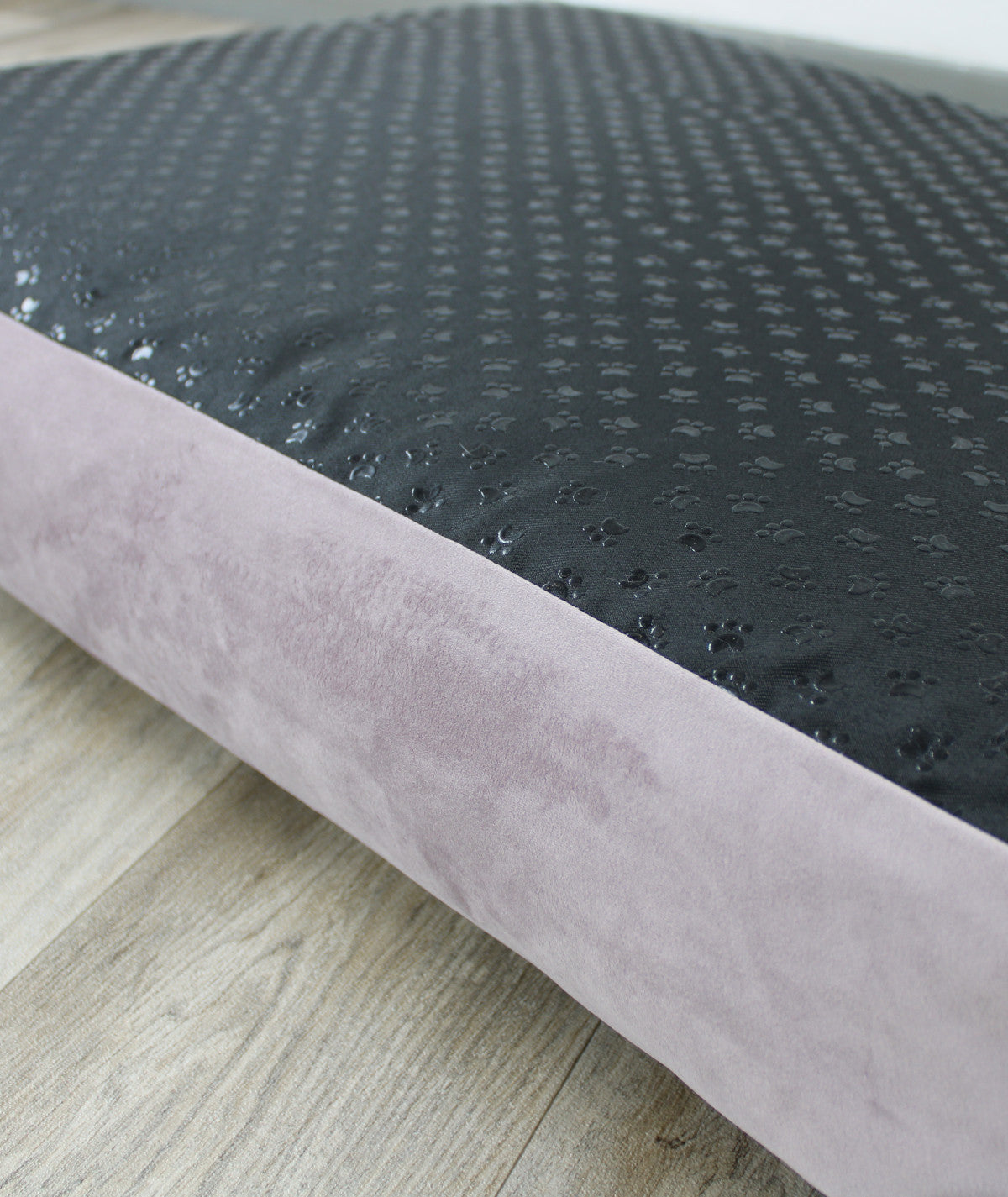 Deluxe lying cushion orthopedic dog bed corduroy and upholstery fabric