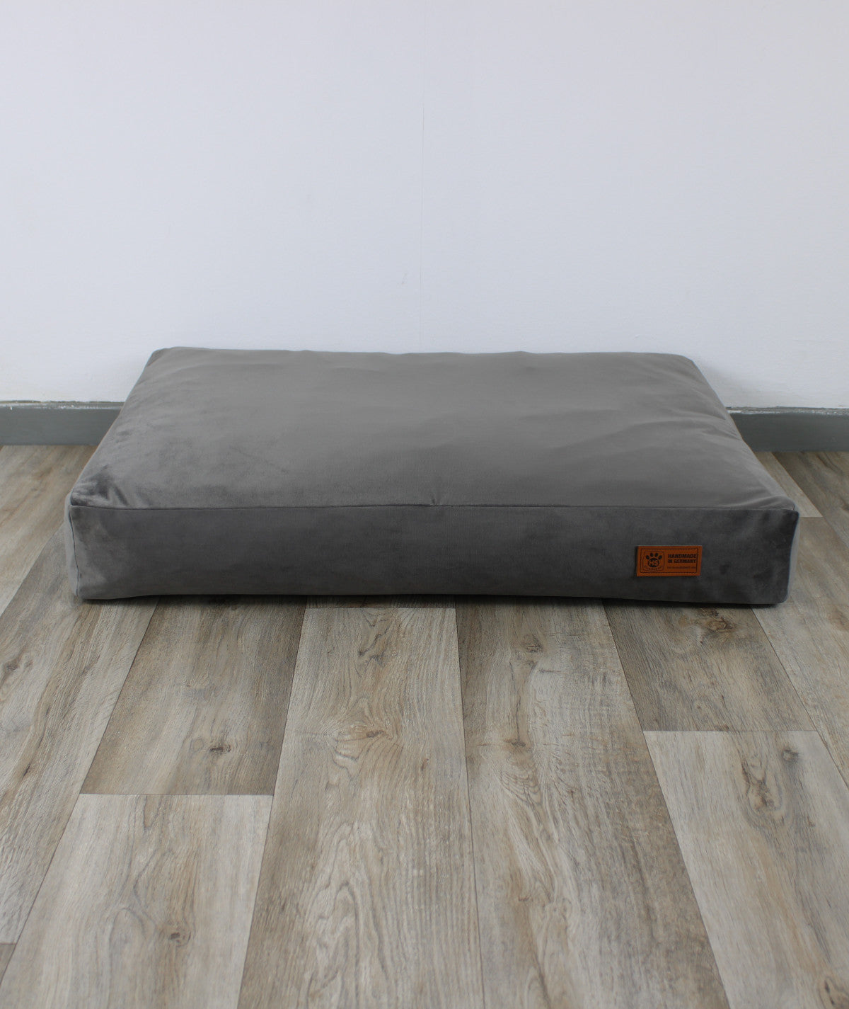 Deluxe lying cushion orthopedic dog bed corduroy and upholstery fabric
