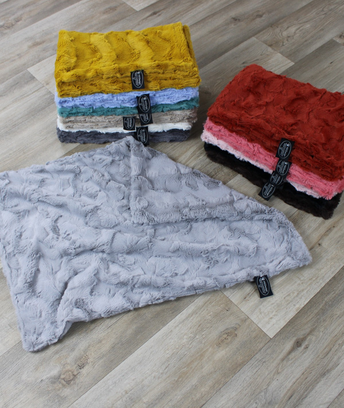 Exklusiv Hundedecke ohne Füllung Unifarben