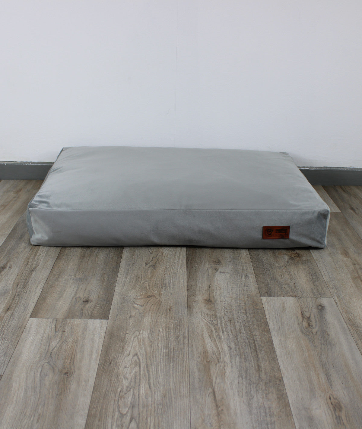 Deluxe lying cushion orthopedic dog bed corduroy and upholstery fabric