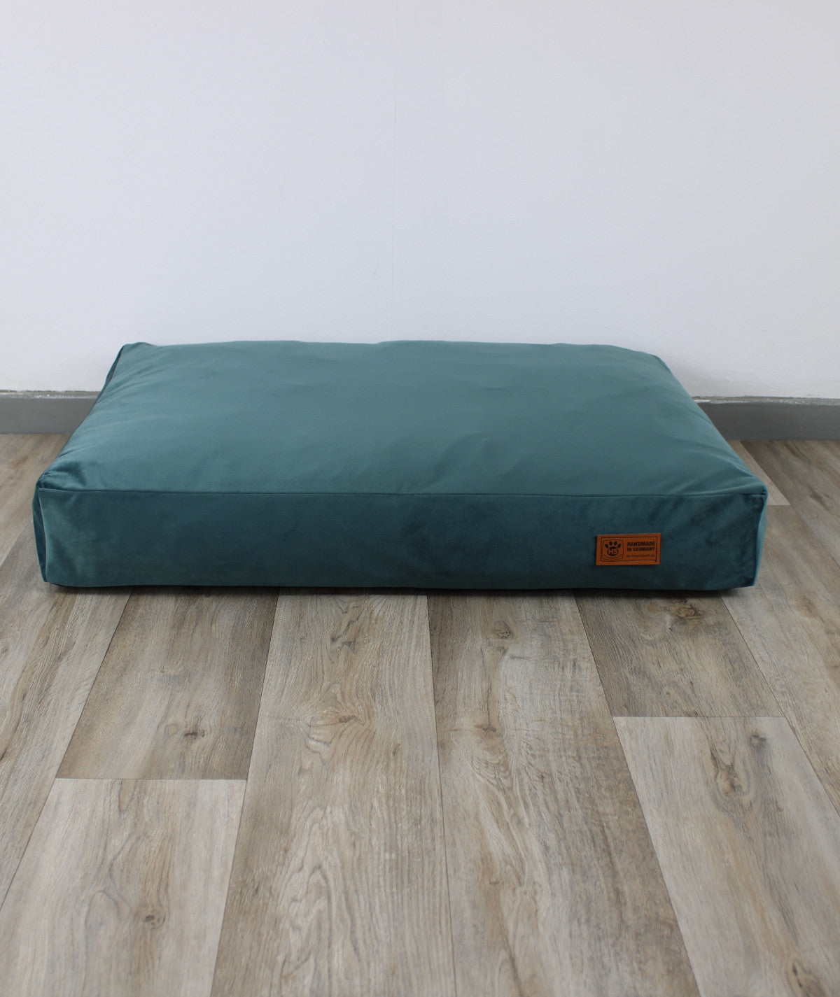 Deluxe lying cushion orthopedic dog bed corduroy and upholstery fabric