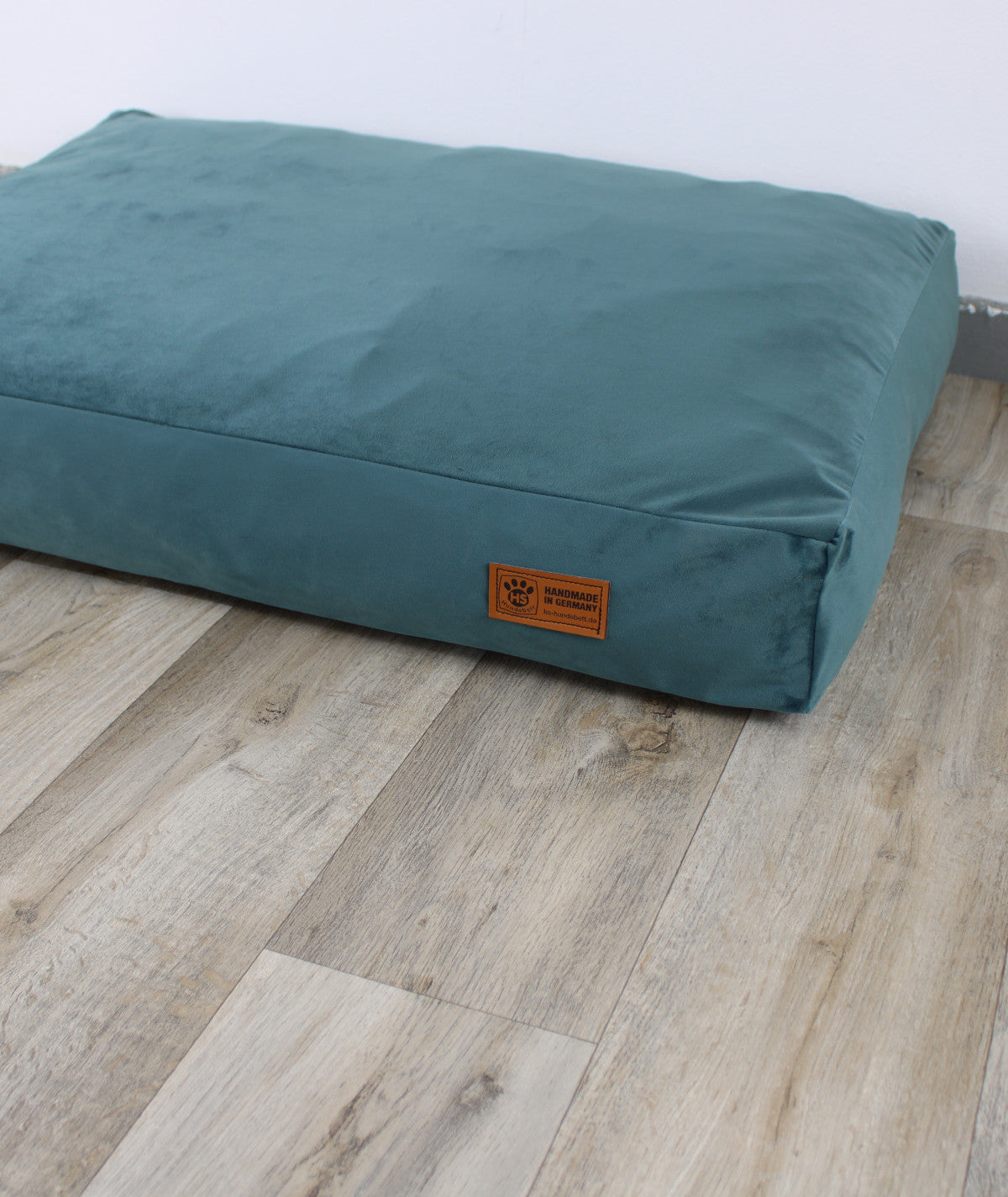 Deluxe lying cushion orthopedic dog bed corduroy and upholstery fabric