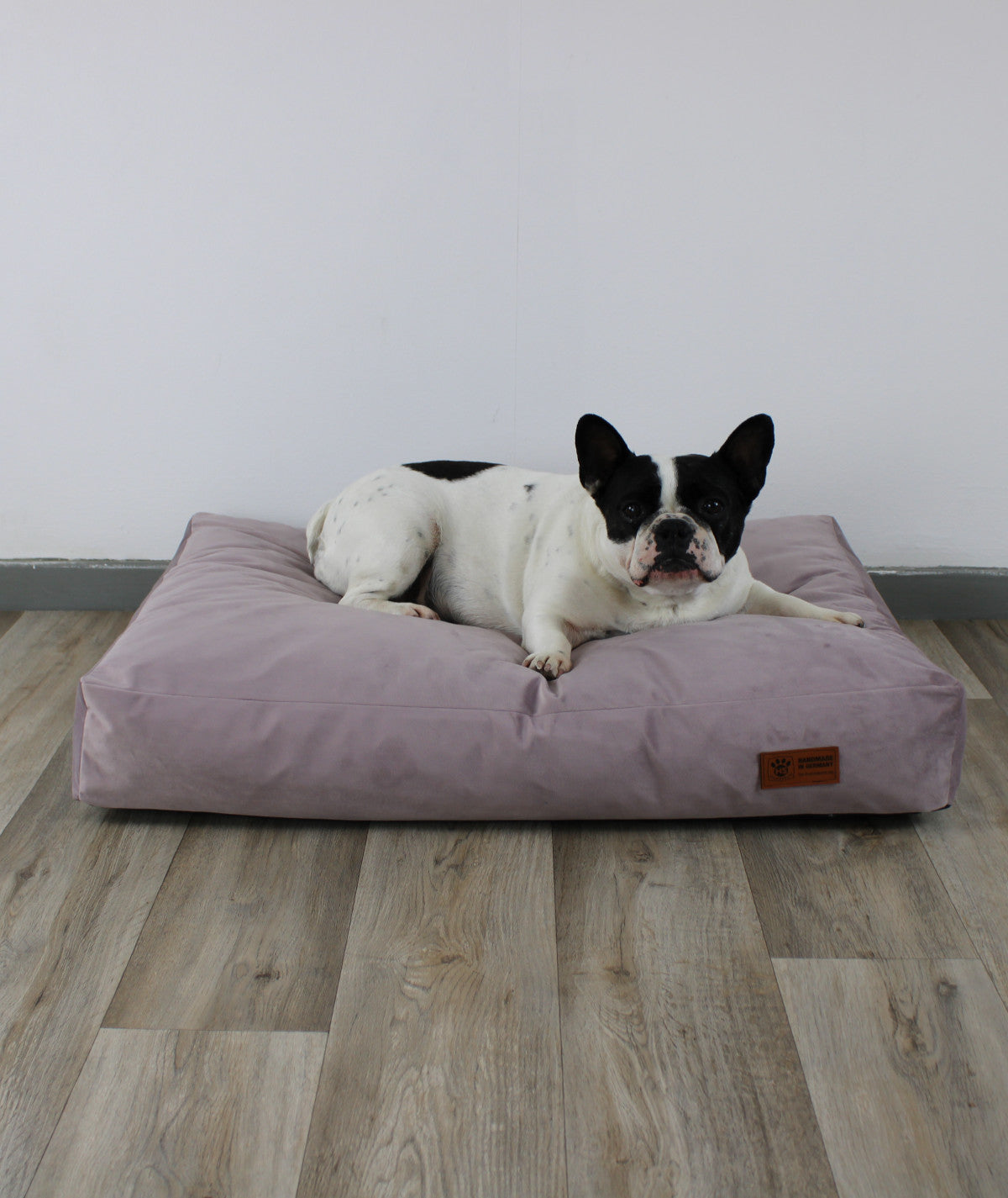 Deluxe lying cushion orthopedic dog bed corduroy and upholstery fabric