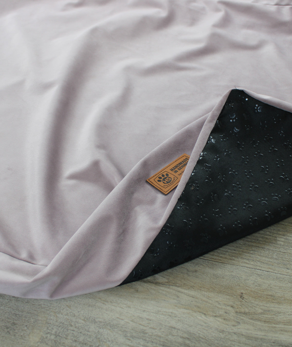 Deluxe lying cushion orthopedic dog bed corduroy and upholstery fabric