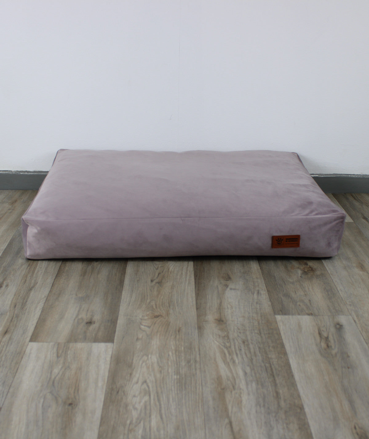 Deluxe lying cushion orthopedic dog bed corduroy and upholstery fabric