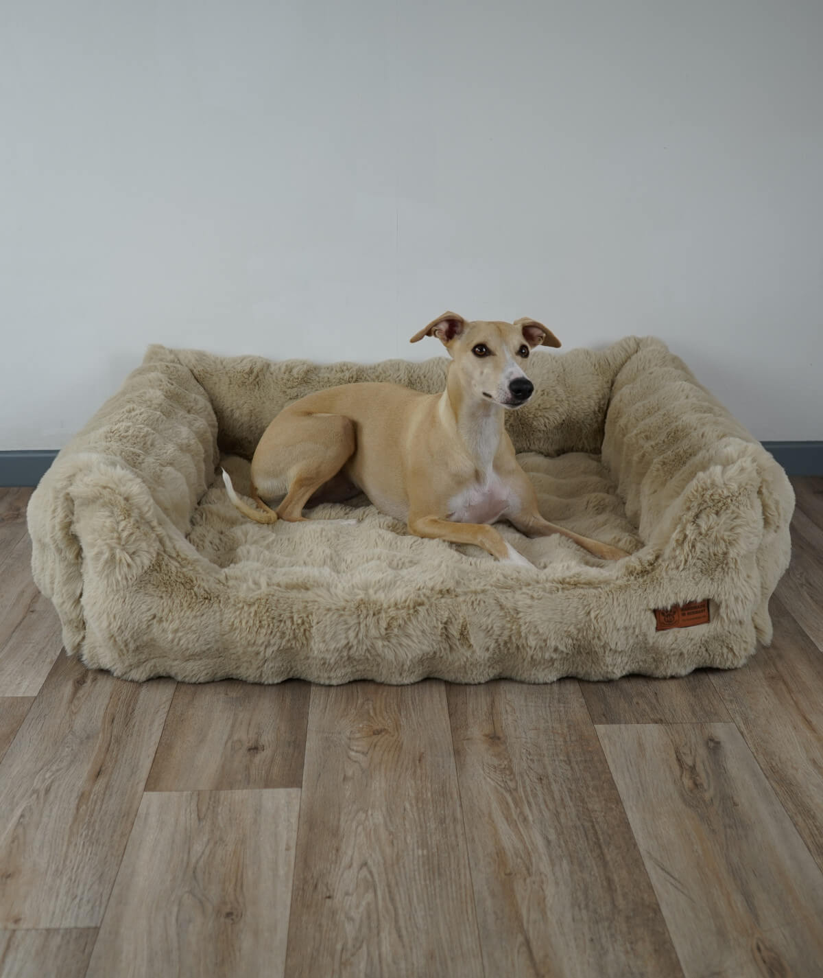 Hundebett Kuschelbett Deluxe Bubble mit Einstieg orthopädisch
