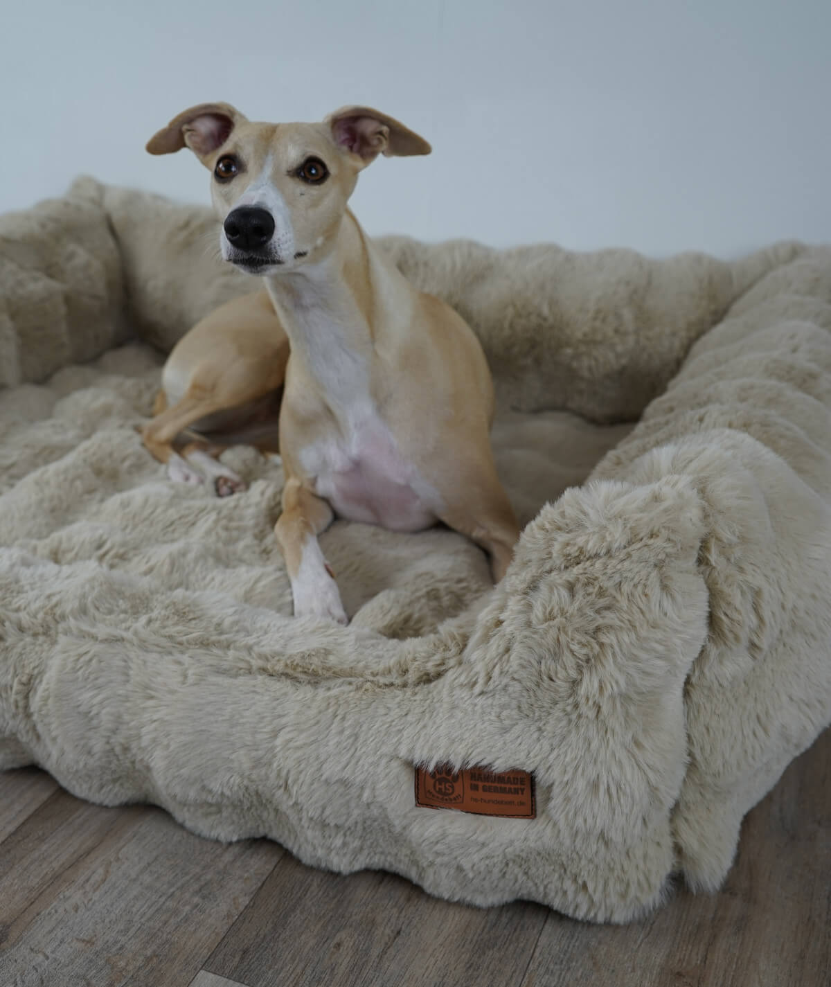 Hundebett Kuschelbett Deluxe Bubble mit Einstieg orthopädisch