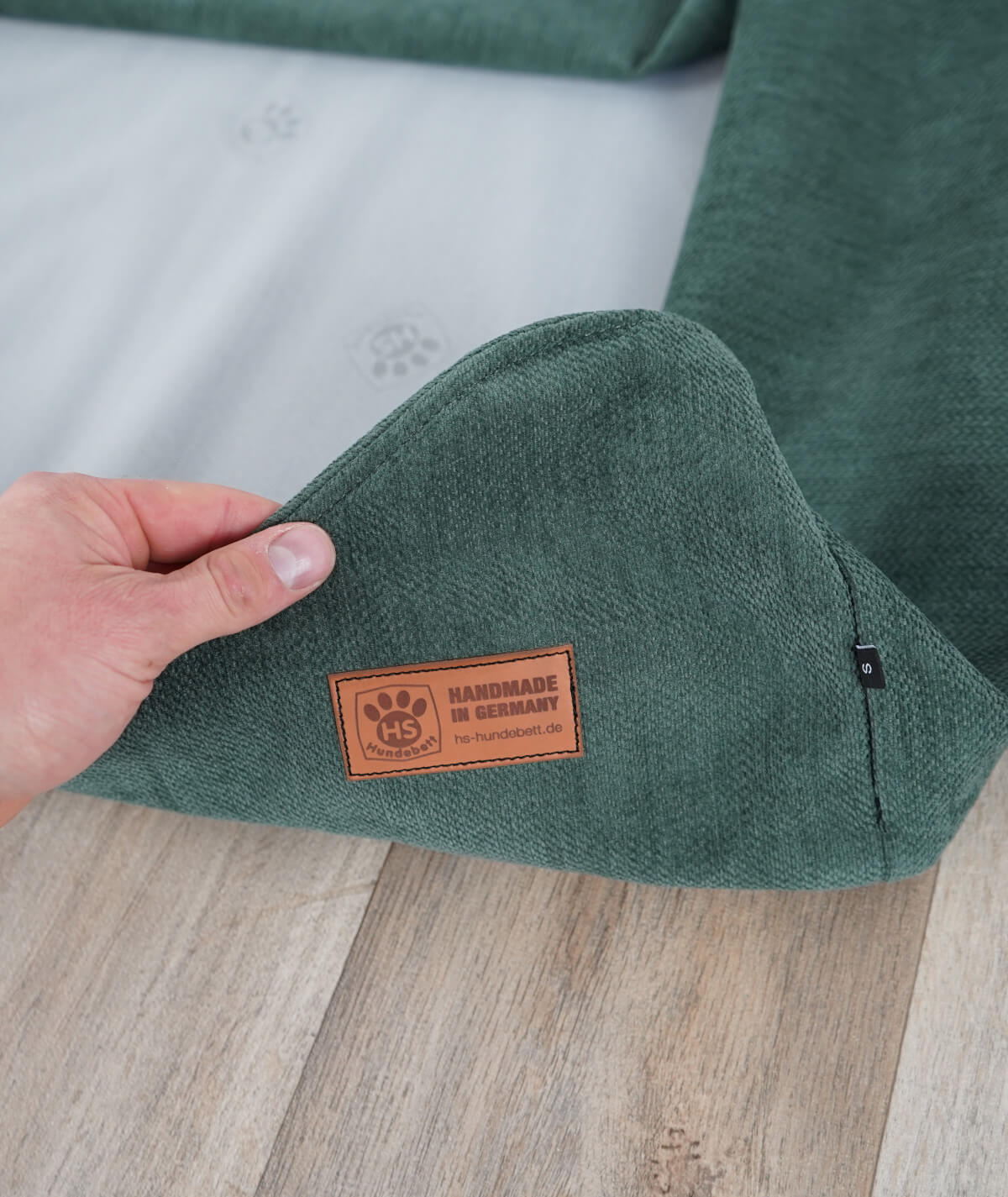 Ersatzbezuch baussen fir Kuschelbett Deluxe Polsterstoff mat Entrée