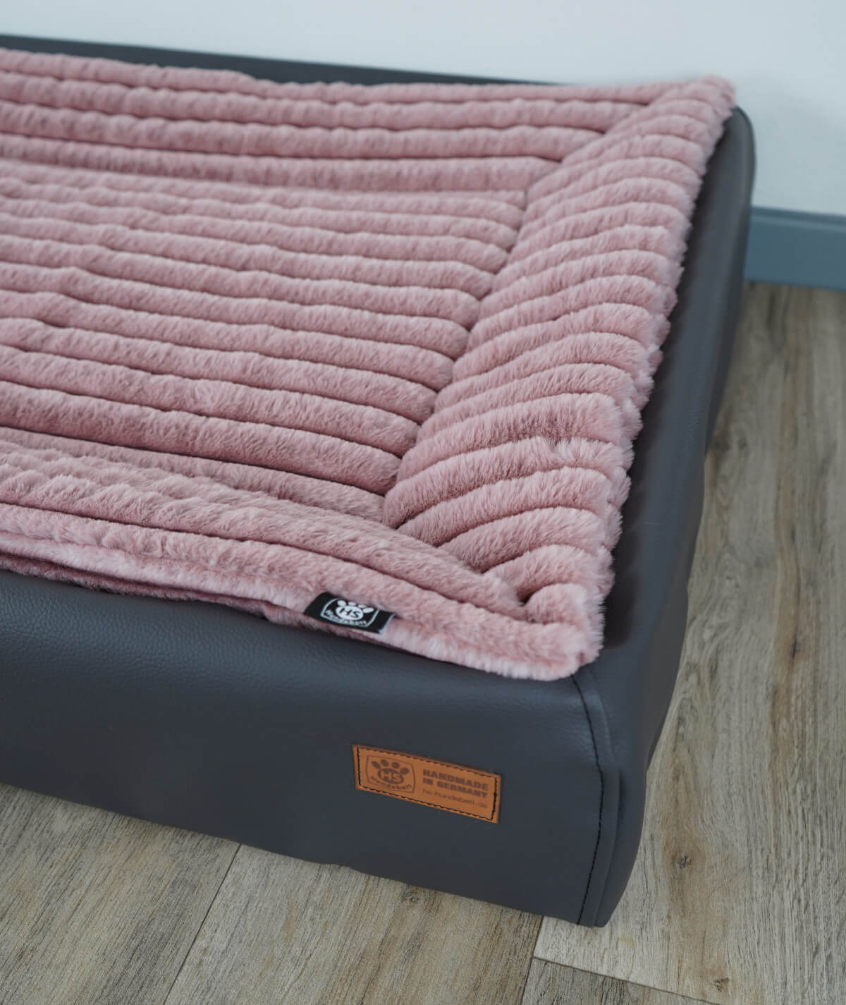 Inlay Cord Dog Blanket for Dog Bed Lucy