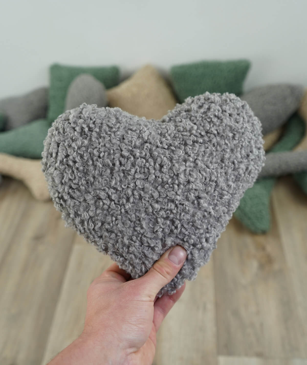 Jouet cœur en peluche exclusif