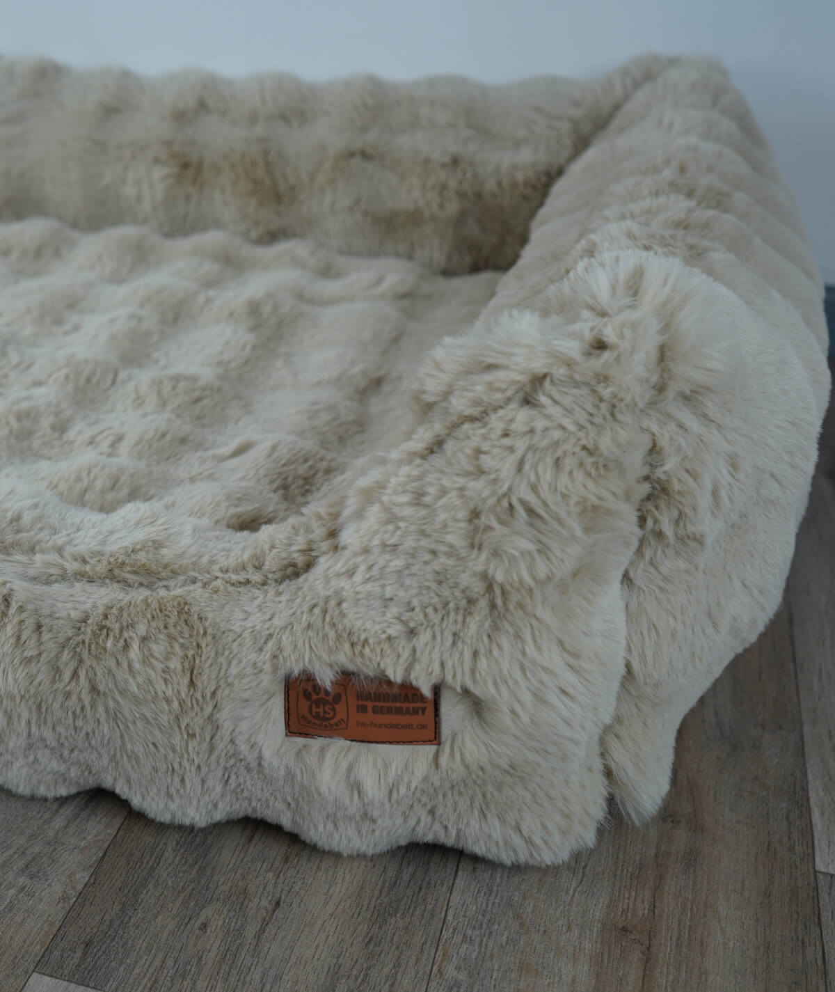 Hundebett Kuschelbett Deluxe Bubble mit Einstieg orthopädisch