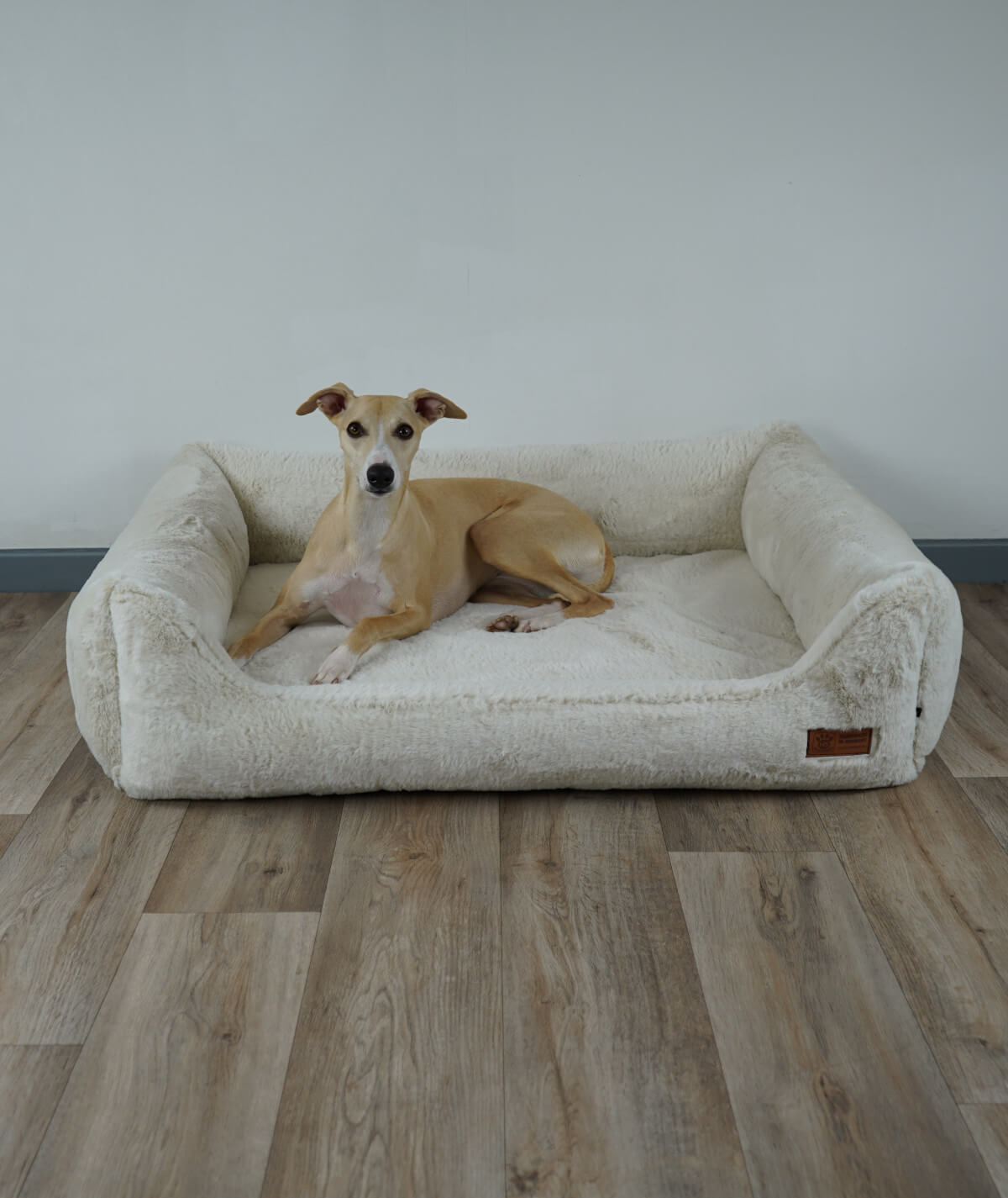 Hundebett Kuschelbett Deluxe High Exklusiv mit Einstieg orthopädisch