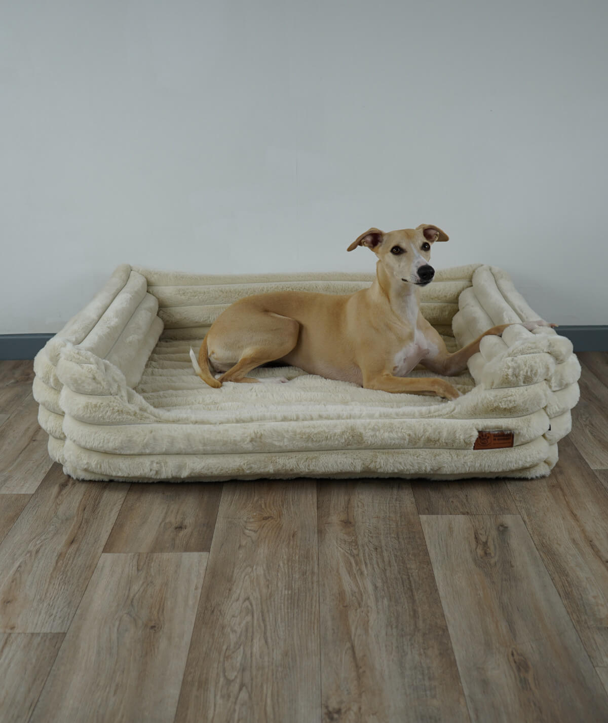 Hundebett Kuschelbett Deluxe High Exklusiv mit Einstieg orthopädisch