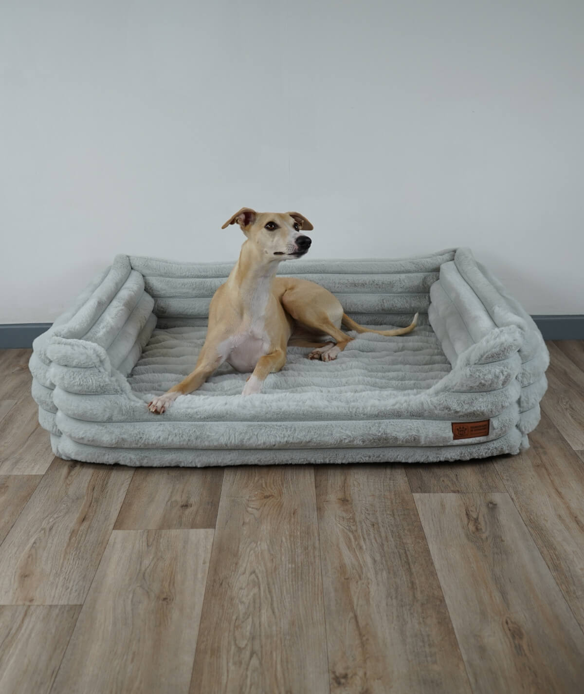 Hundebett Kuschelbett Deluxe High Exklusiv mit Einstieg orthopädisch