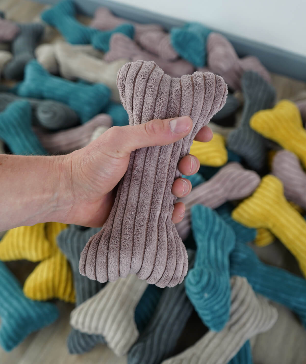 Spielzeugknochen aus Cord S 20cm
