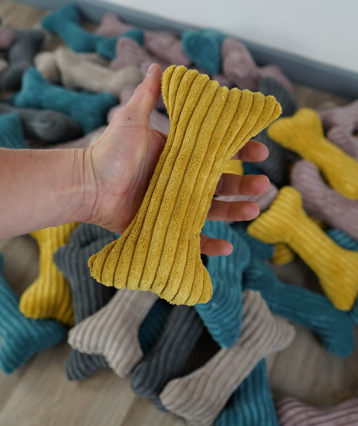 Spielzeugknochen aus Cord S 20cm