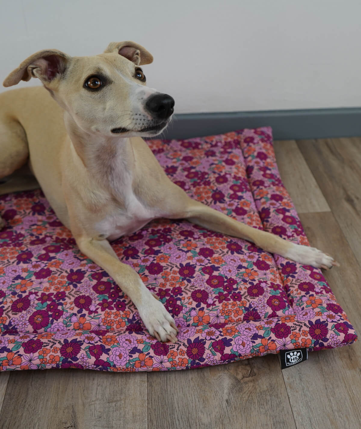 Cotton summer duvet with padding and anti-slip