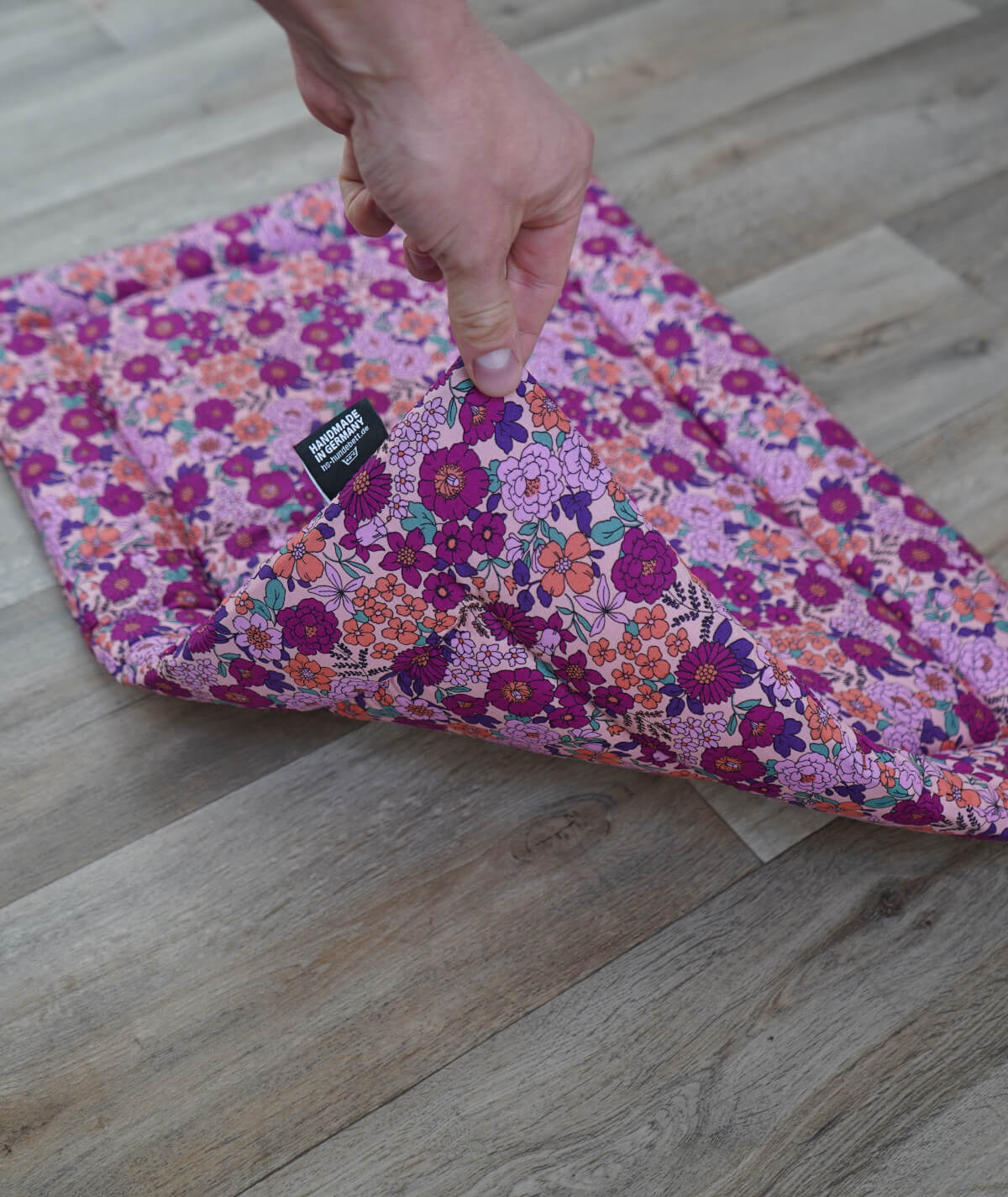 Cotton summer blanket with filling
