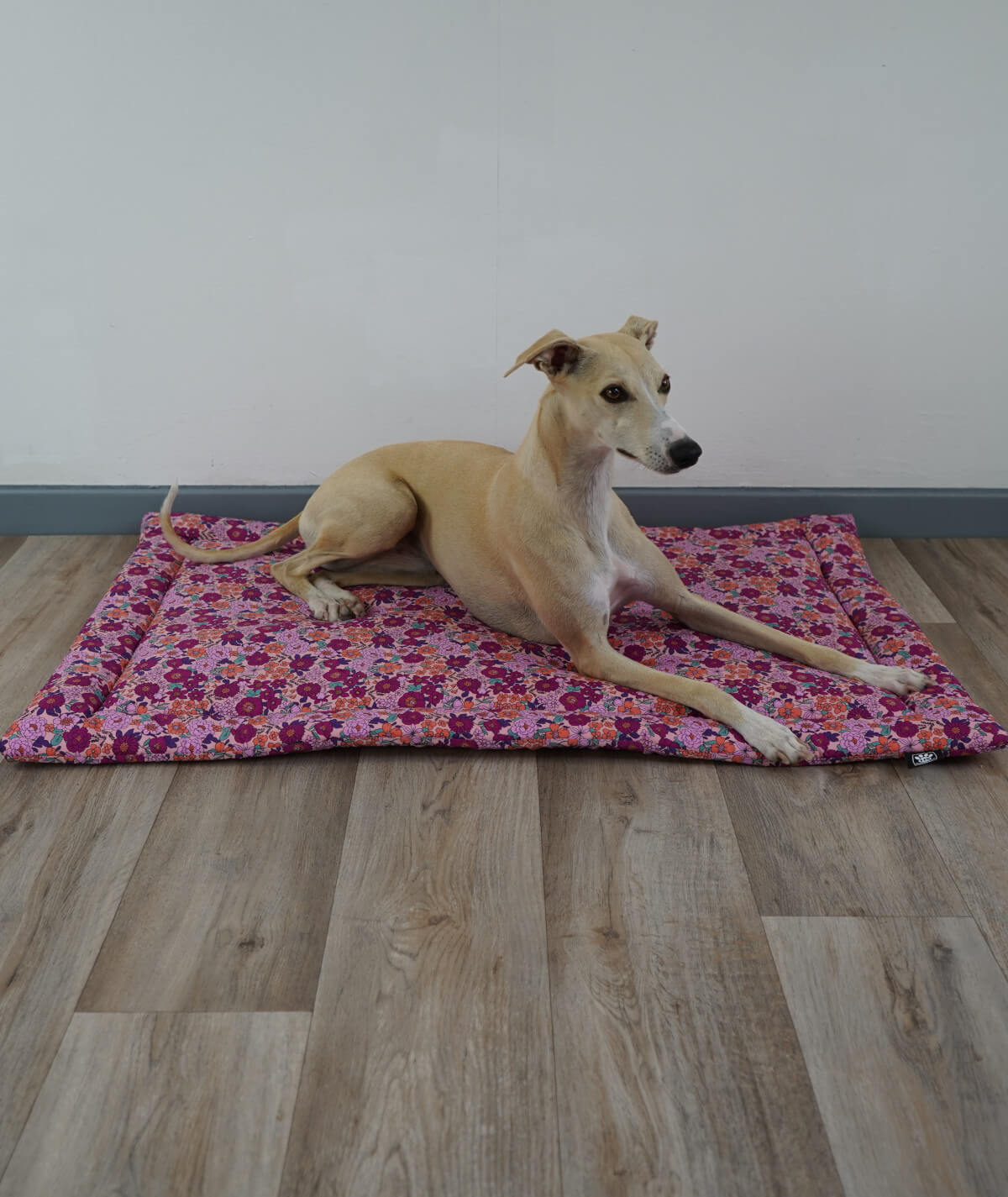Cotton summer duvet with padding and anti-slip