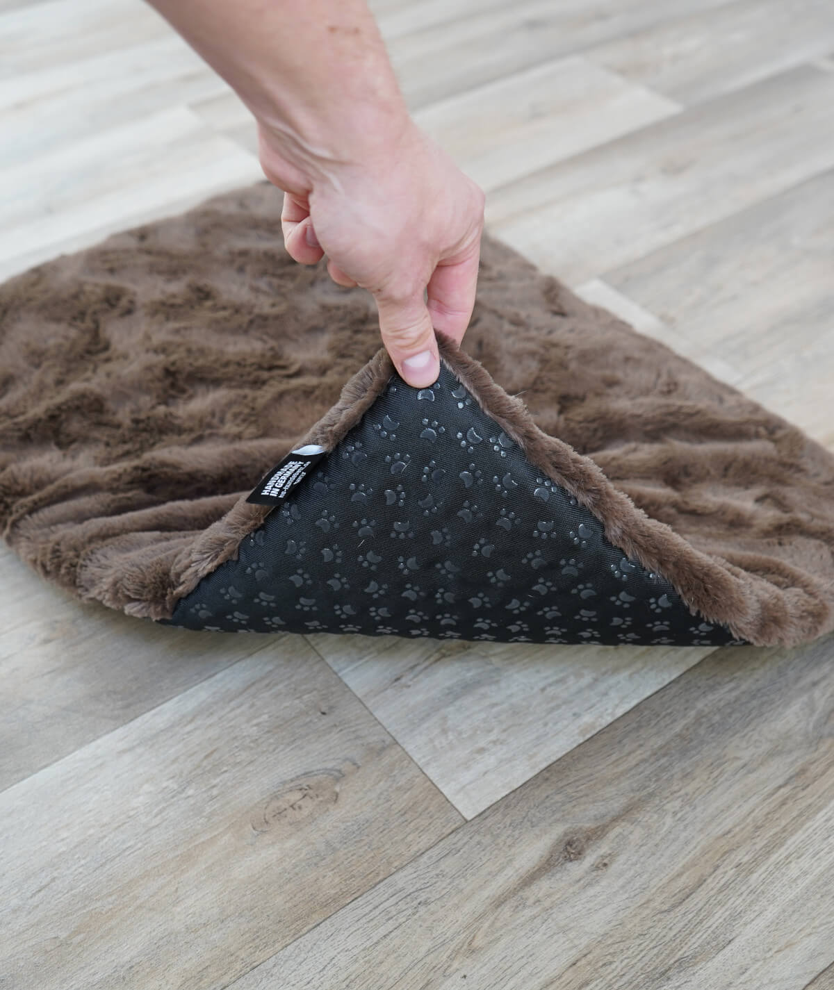 Exclusieve antislip hondendeken met vulling in effen kleuren