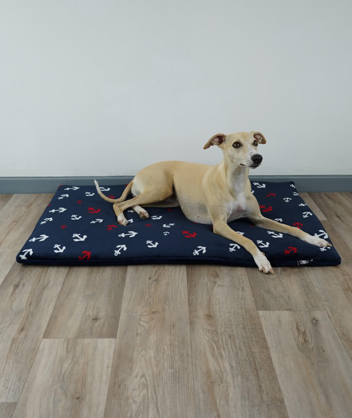 Hundedecke aus Motiv-Fleece mit Füllung – weich, gemütlich & waschbar